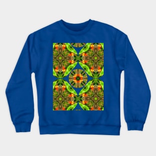 Beautiful Canna Flower Pattern. Crewneck Sweatshirt